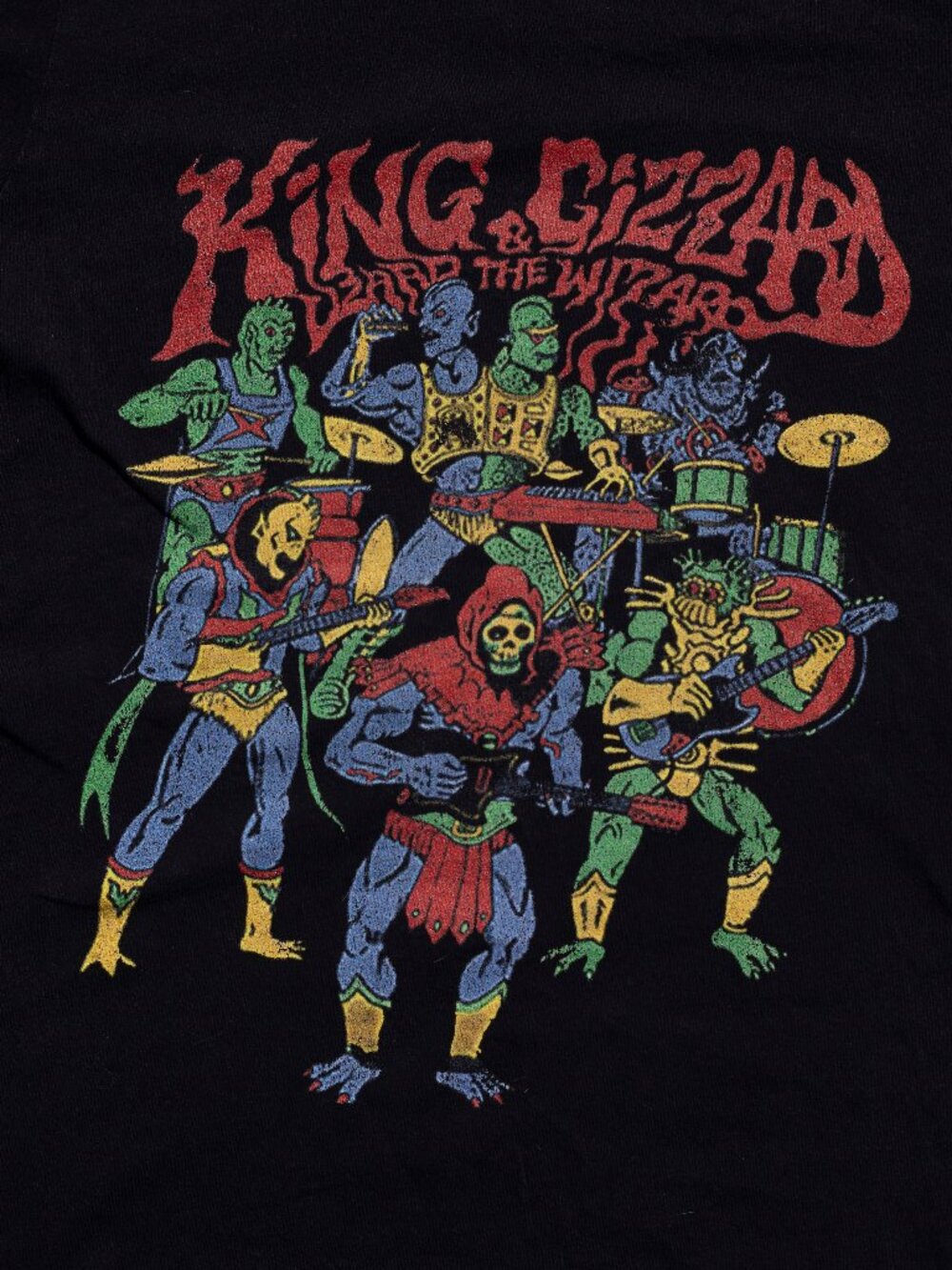 -M- KING GIZZARD & The Lizard Wizards Band Shirt | Stoner Doom Metal Merchandise